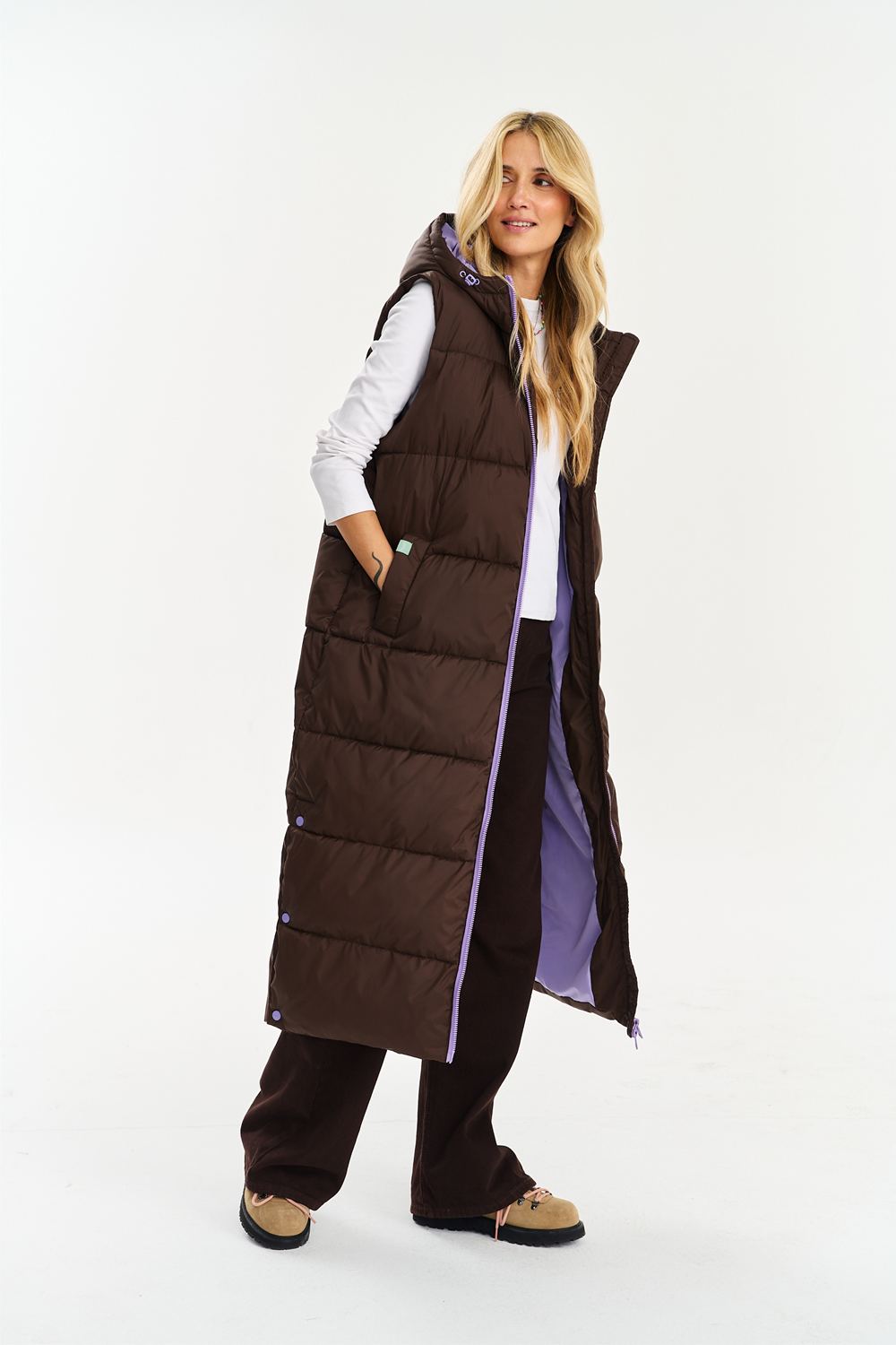 Long gilet Tender Season
