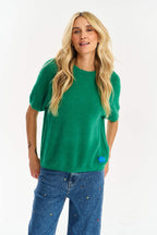 Pull à manches courtes Jadeite