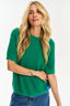 Pull à manches courtes Jadeite
