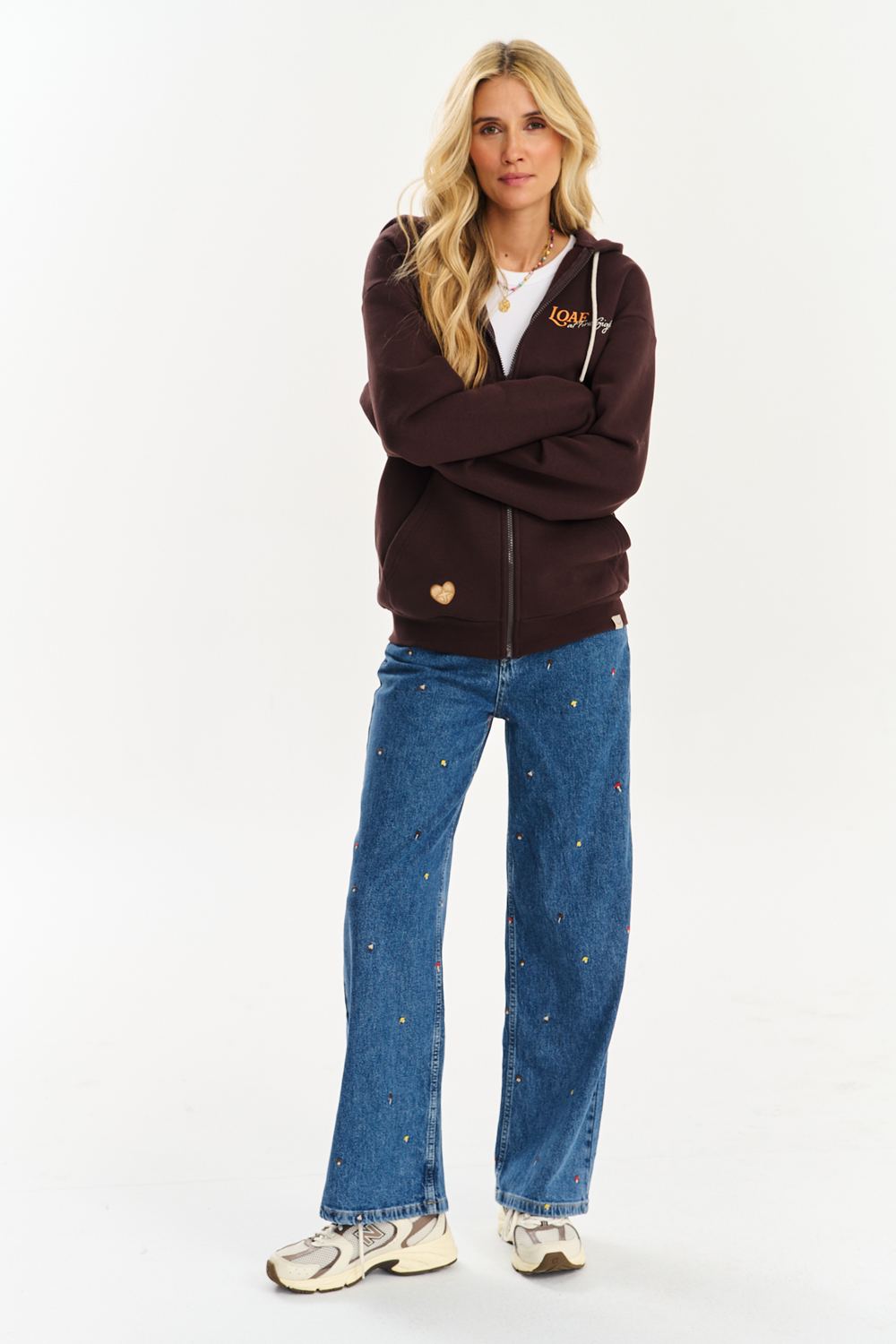 Sweatshirt Butter Half com botões