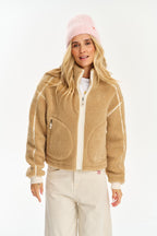 Teddy Fuzzy Dune Wool Jacket