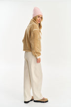 Teddy Fuzzy Dune Wool Jacket