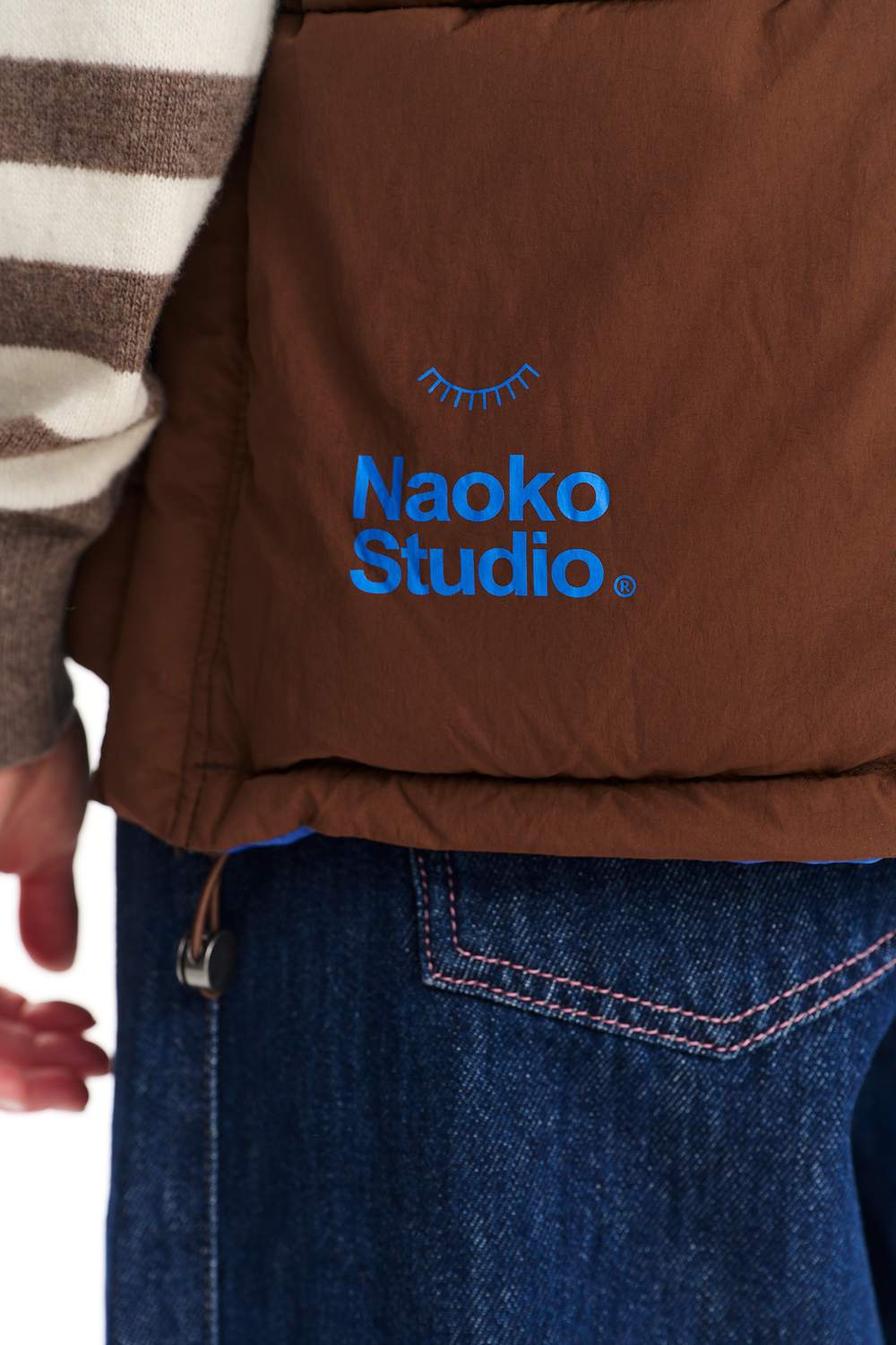 Sudden Blue Quilted Vest