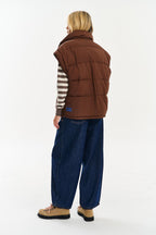 Sudden Blue Quilted Vest