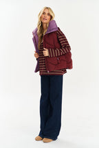 Midnight Plum Short Vest