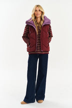 Midnight Plum Short Vest