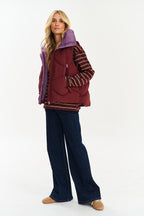 Midnight Plum Short Vest