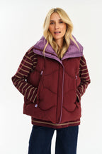 Midnight Plum Short Vest