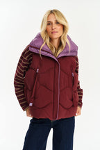 Midnight Plum Short Vest
