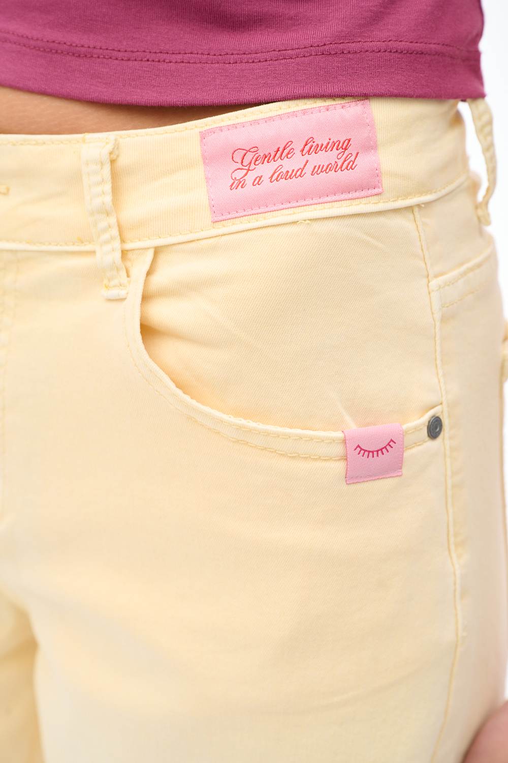 Gentle Living Denim Bermuda Shorts