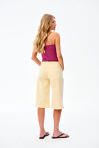 Gentle Living Denim Bermuda Shorts