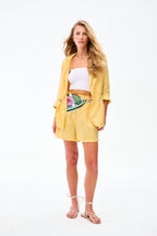 Summer Chaser Linen Blazer
