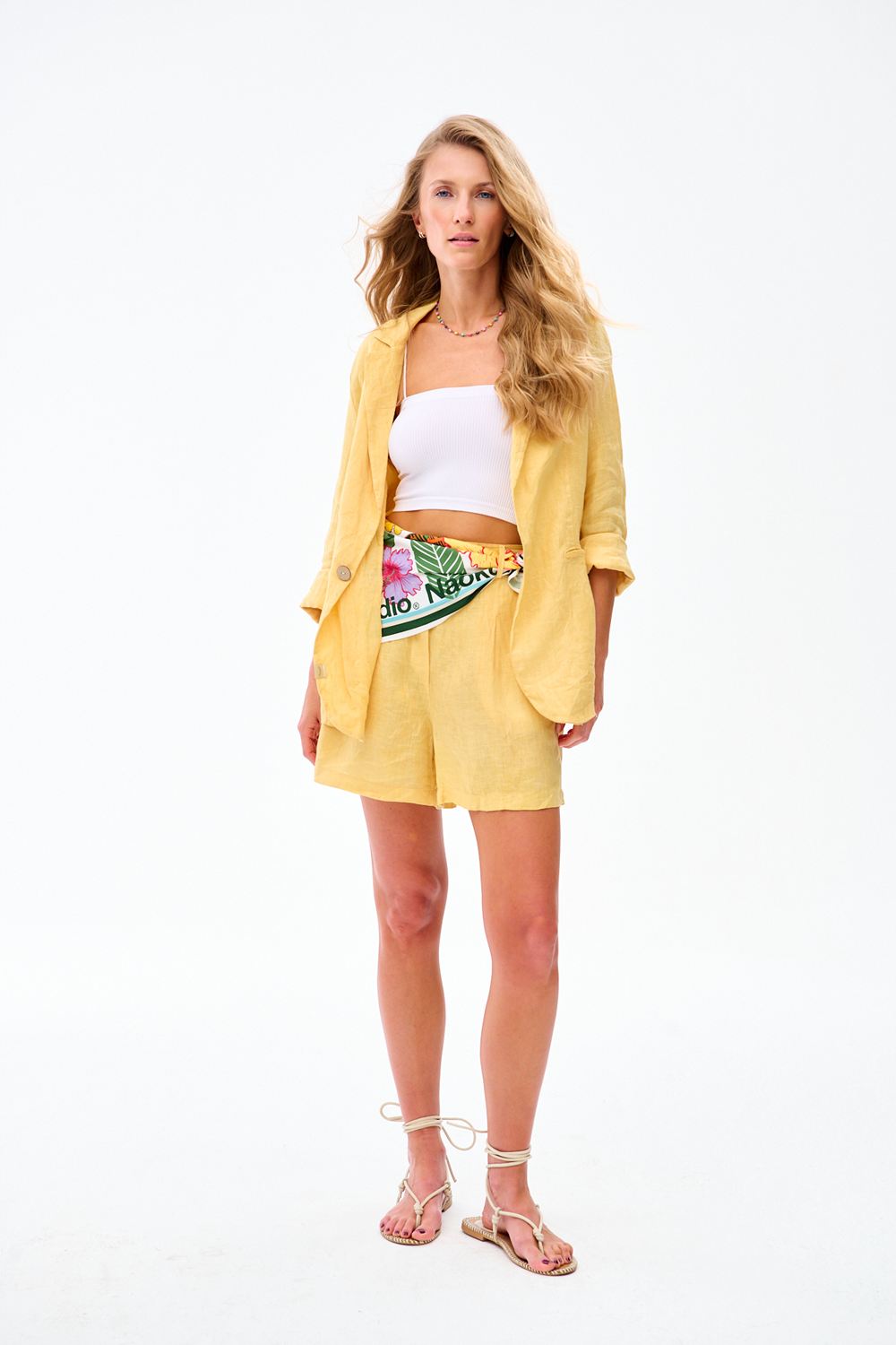 Summer Chaser Linen Blazer