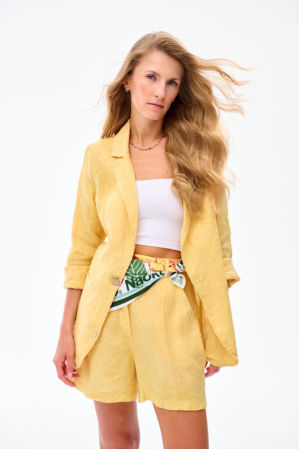 Summer Chaser Linen Blazer