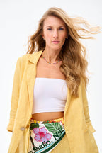 Summer Chaser Linen Blazer