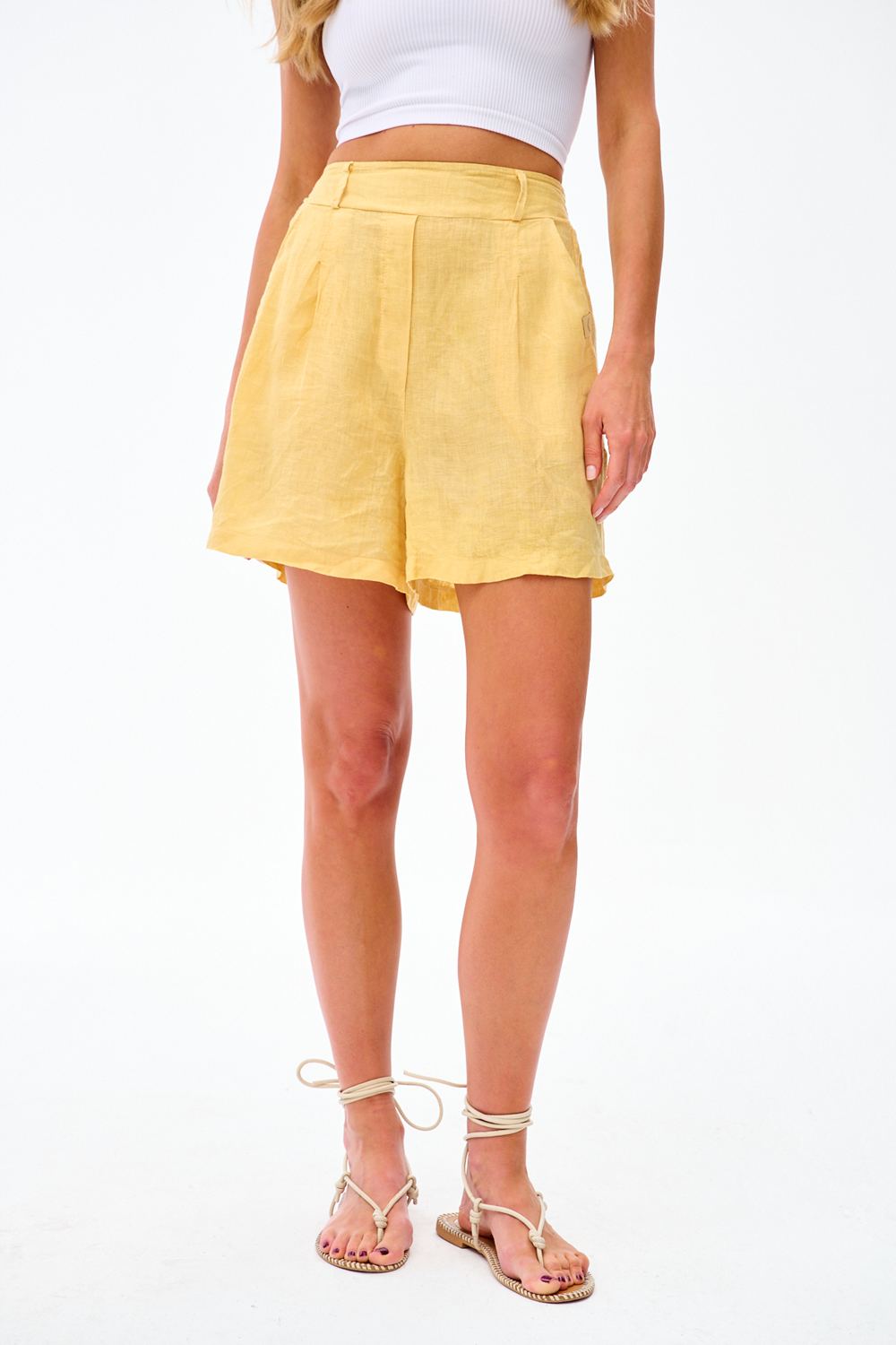 Summer Chaser Linen Shorts