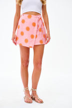 Solar Rush Linen Shorts