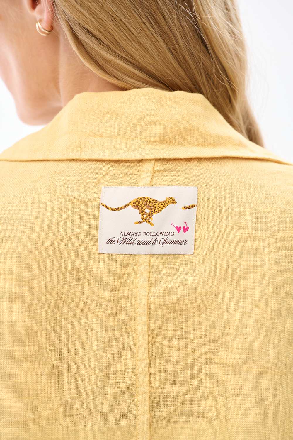 Summer Chaser Linen Blazer