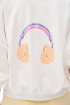 Shell We Dance Zip-Up Sweatshirt