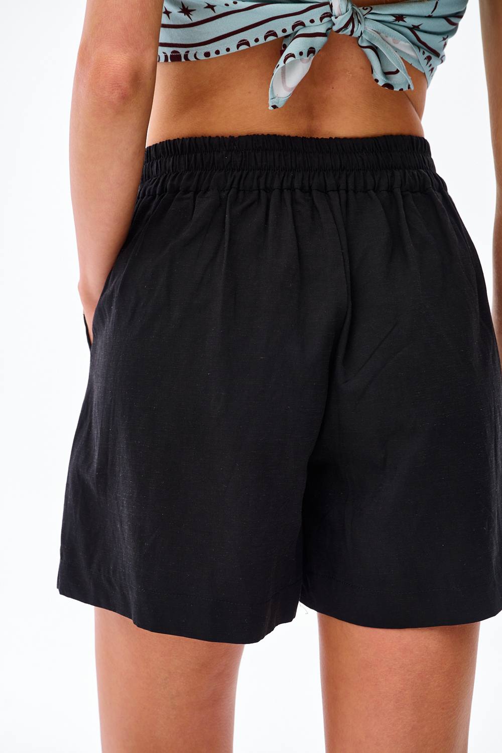 Long Shadows Linen Shorts