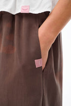 Chocolate Shore Wide-Leg Pants