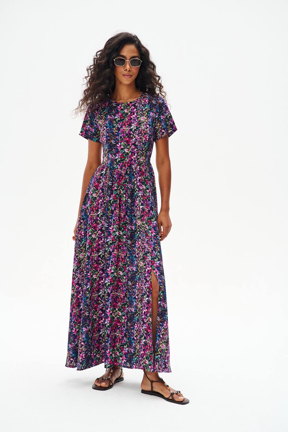 Bayberry Maxi Dress with an Open Back