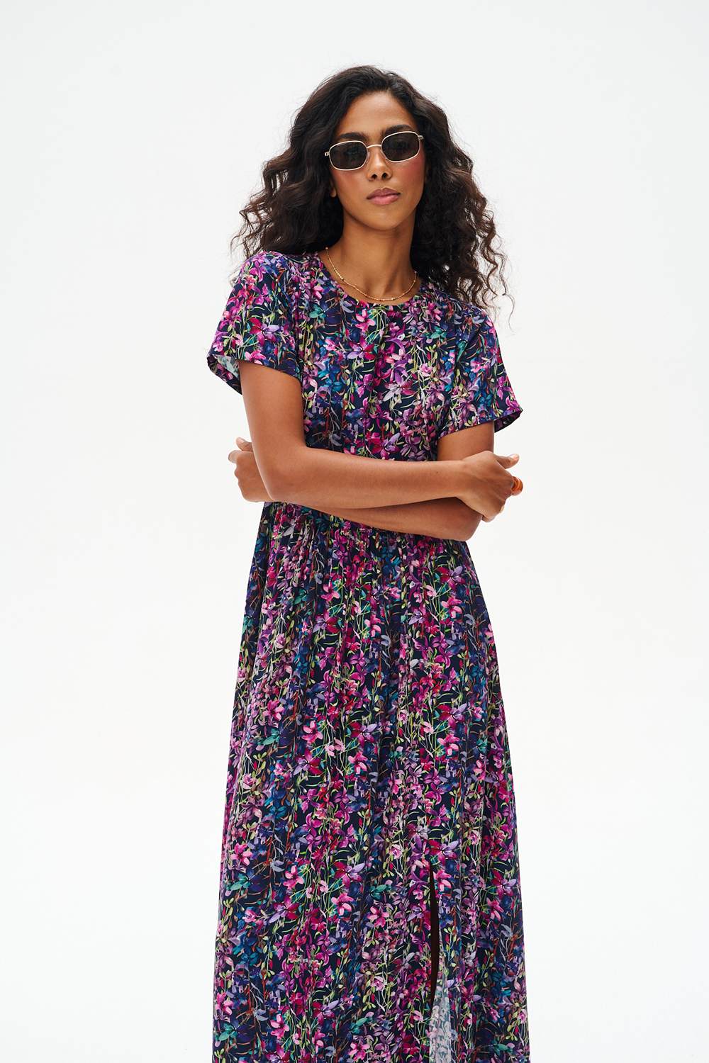 Bayberry Maxi Dress with an Open Back