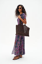 Bayberry Maxi Dress with an Open Back