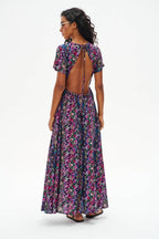 Bayberry Maxi Dress with an Open Back