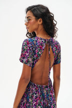 Bayberry Maxi Dress with an Open Back