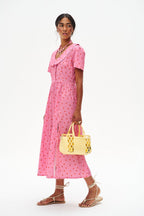 Pink Pomodorini Midi Dress