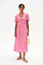 Pink Pomodorini Midi Dress