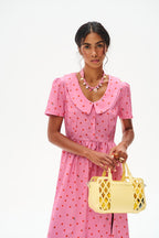 Pink Pomodorini Midi Dress