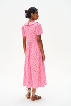 Pink Pomodorini Midi Dress