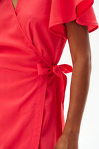 Rosso Riviera Midi Dress