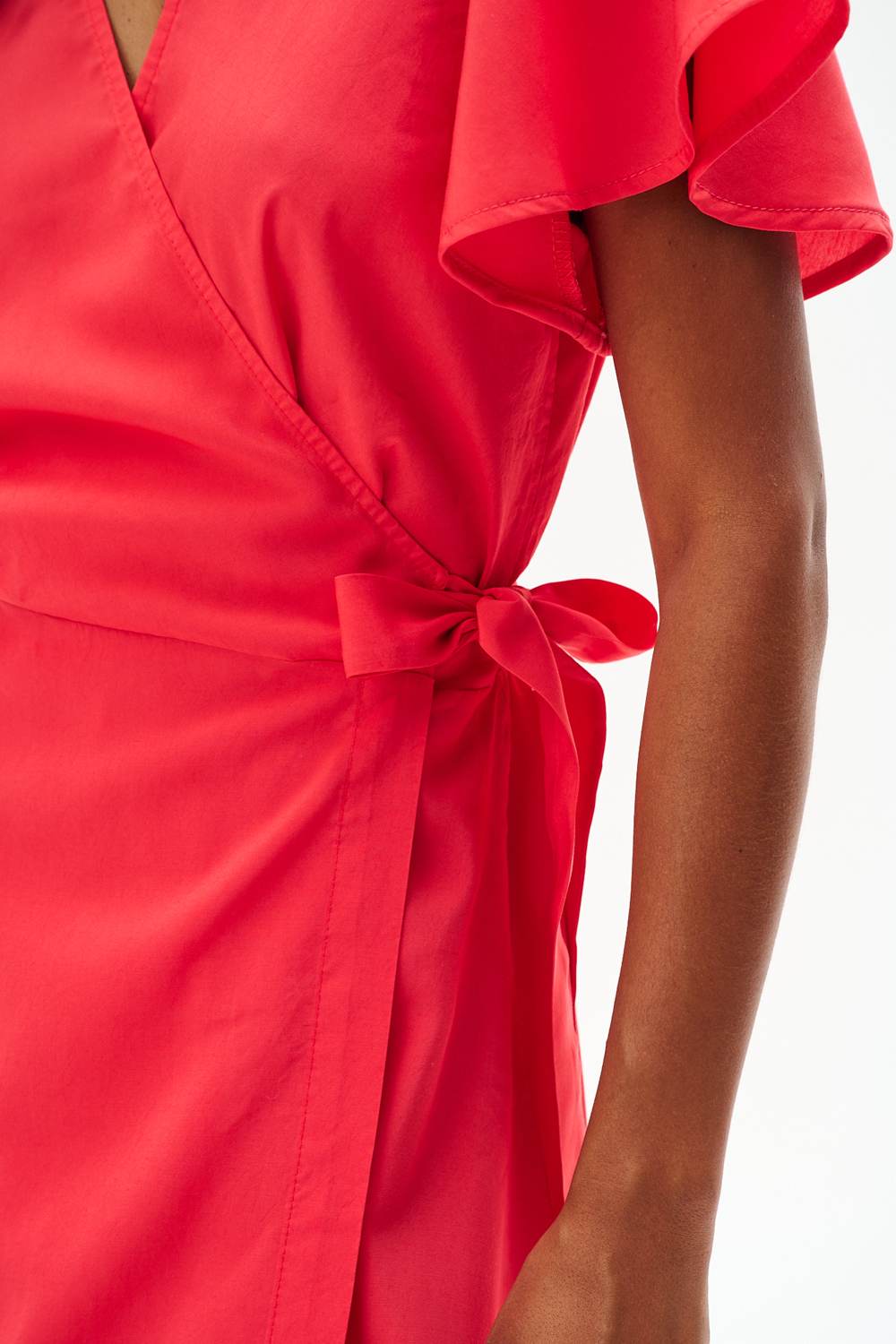 Rosso Riviera Midi Dress