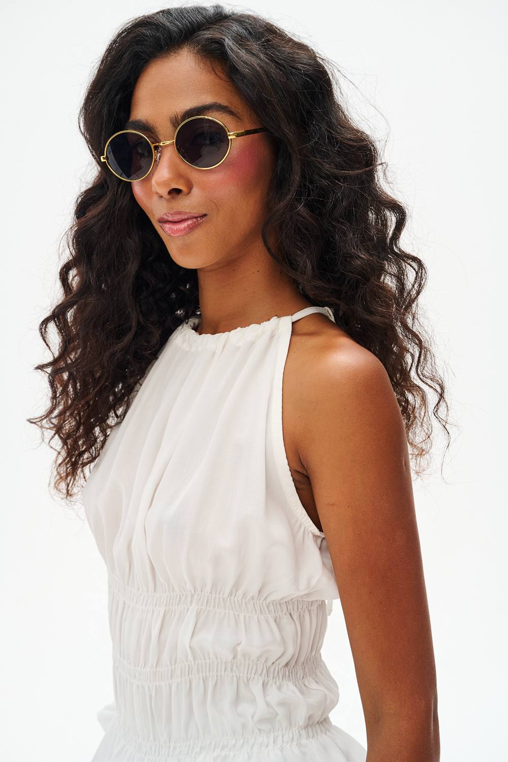 Ivory Bow Blouse