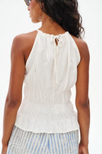 Ivory Bow Blouse