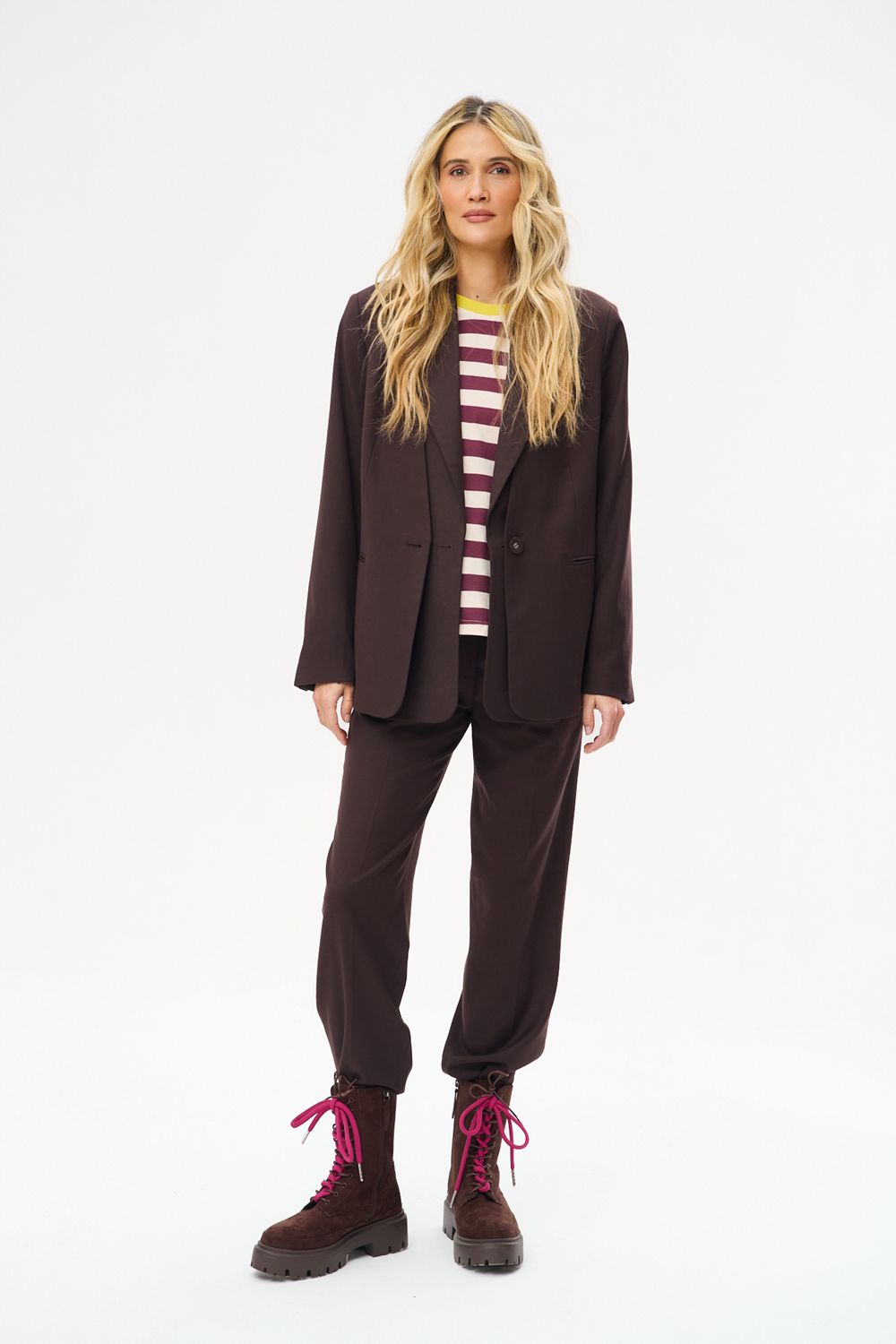 Manifesto Blazer with Detachable Collar