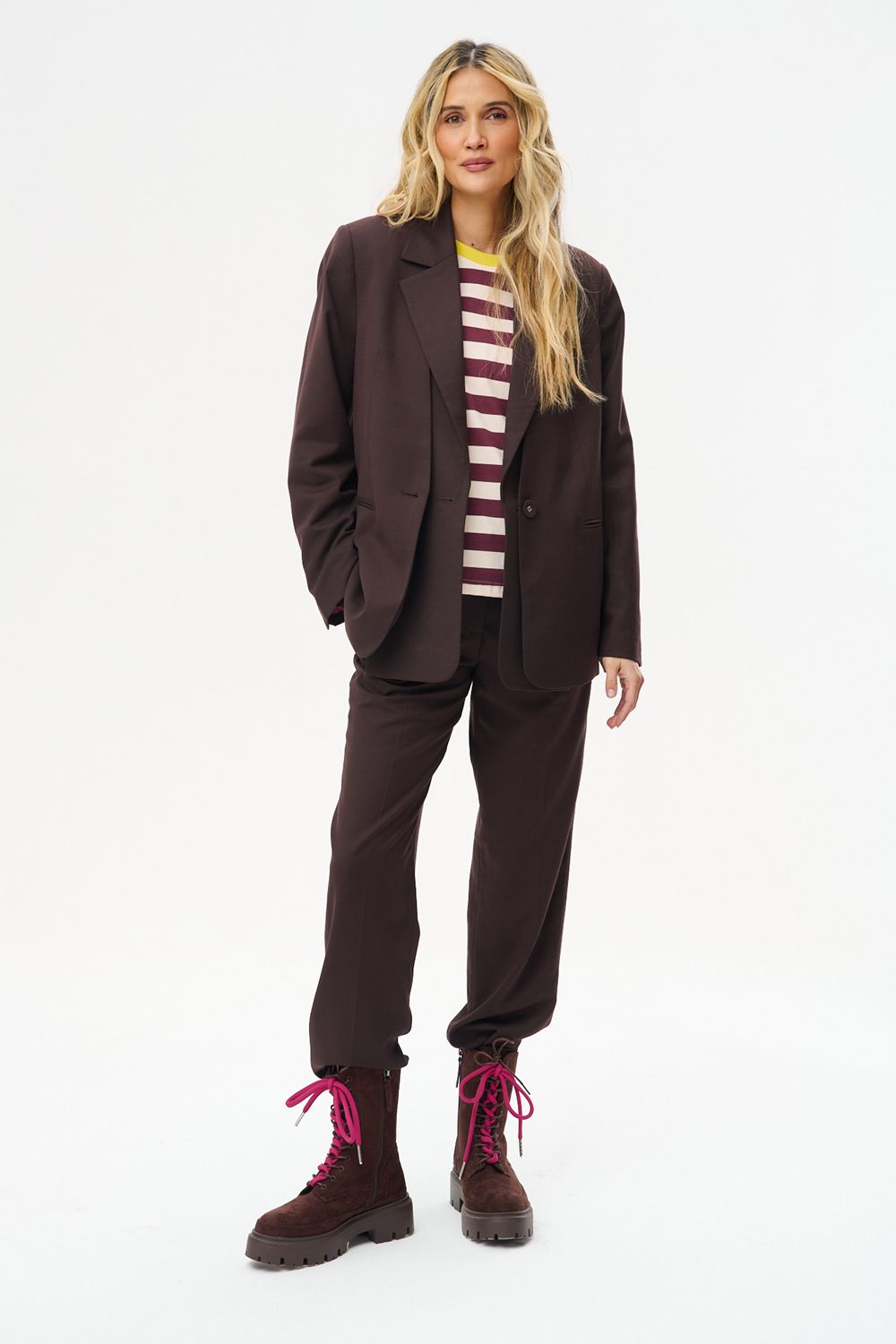 Manifesto Blazer with Detachable Collar