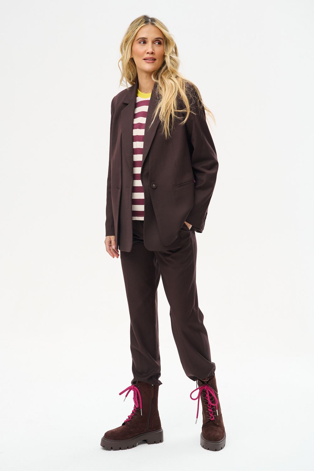 Manifesto Blazer with Detachable Collar