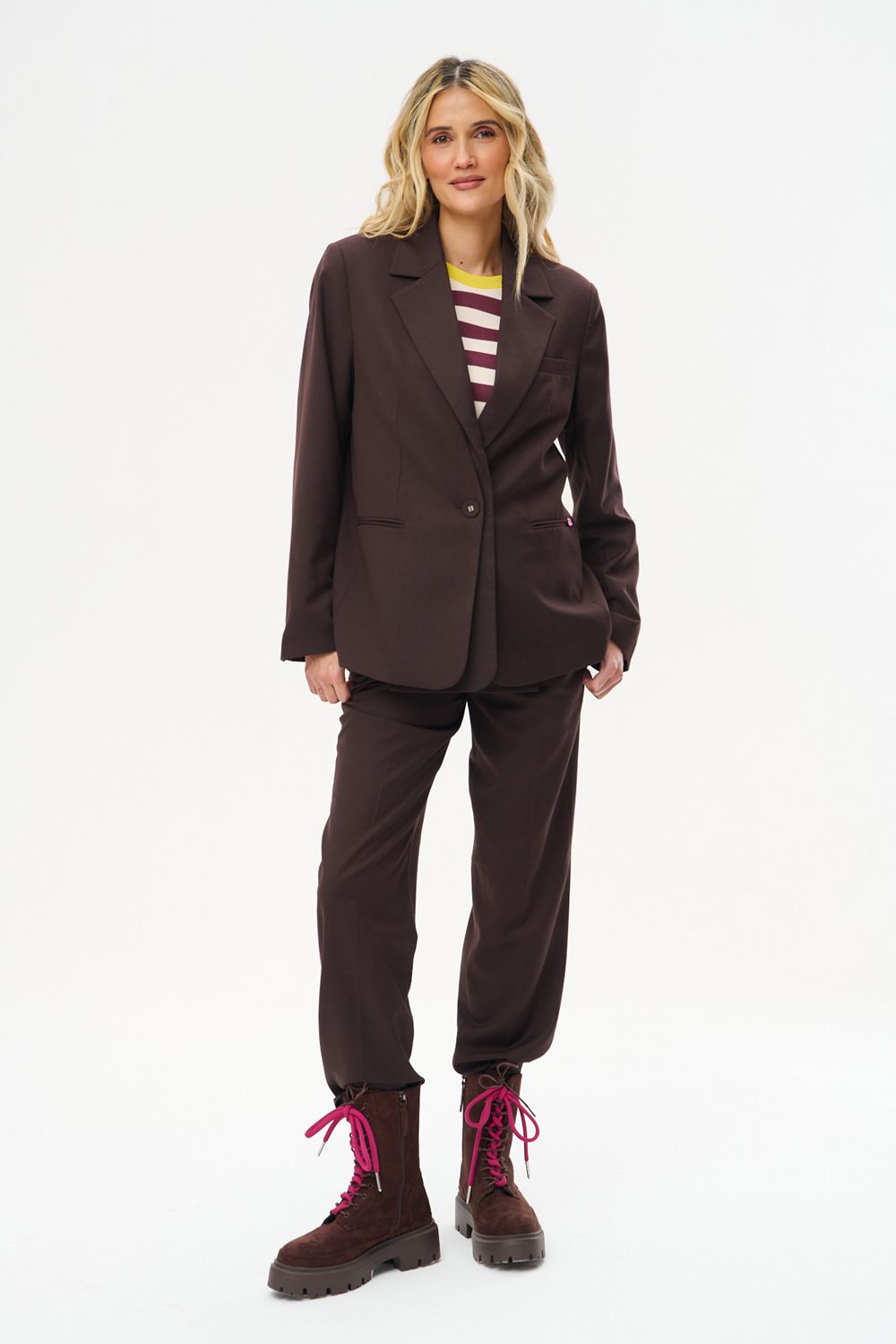 Manifesto Blazer with Detachable Collar
