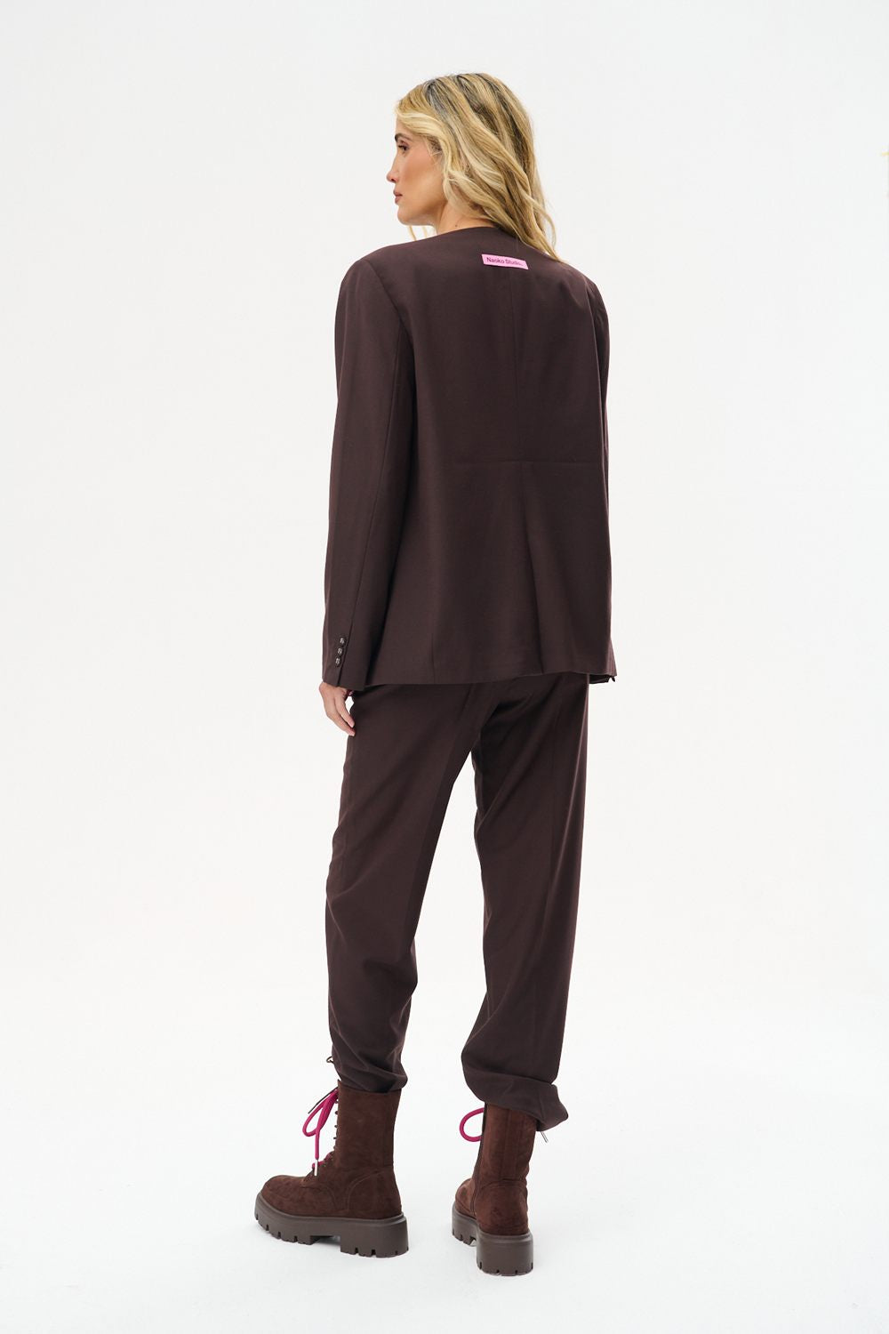 Manifesto Blazer with Detachable Collar