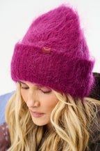 Fuzzy Razzberry Hat