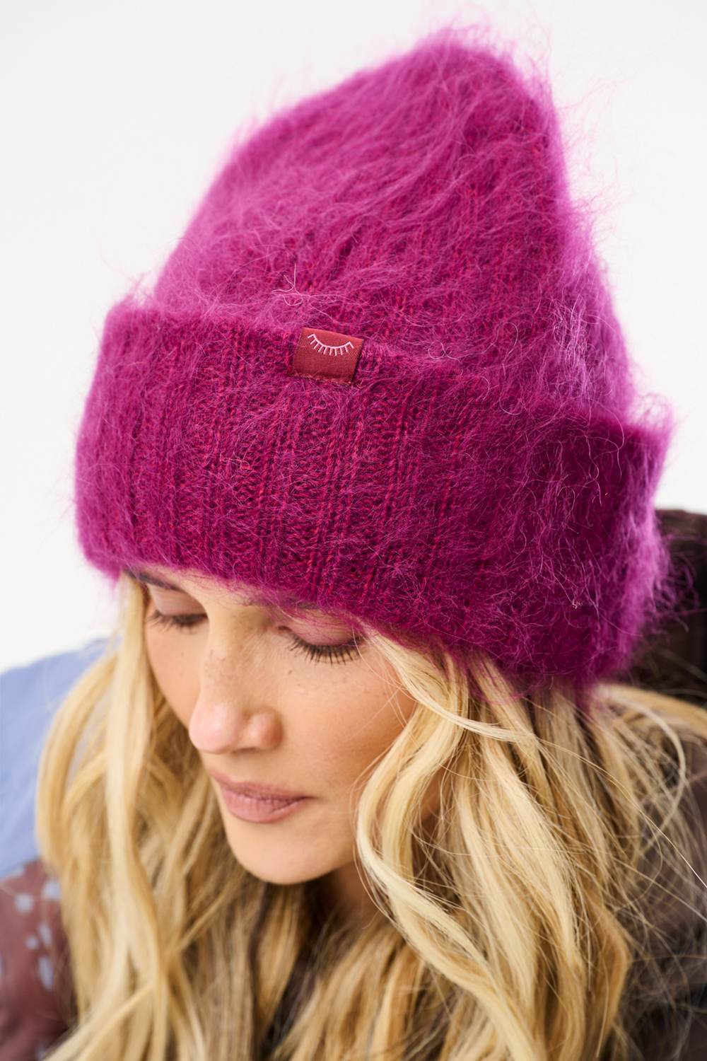 Fuzzy Razzberry Hat