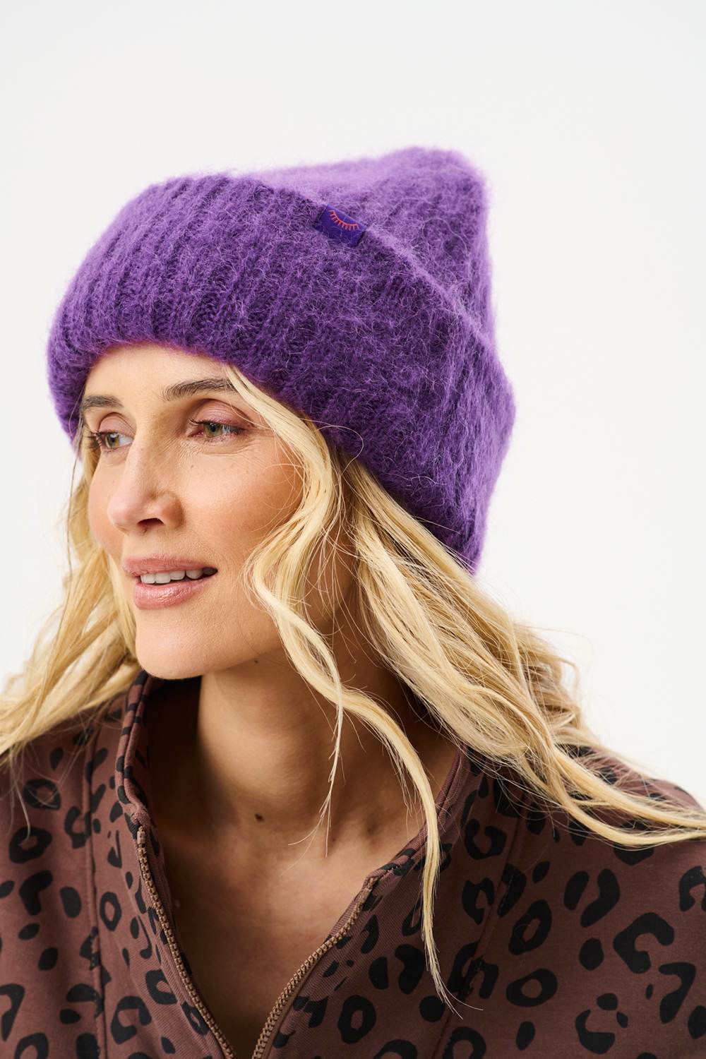 Fuzzy Ultraviolet Hat