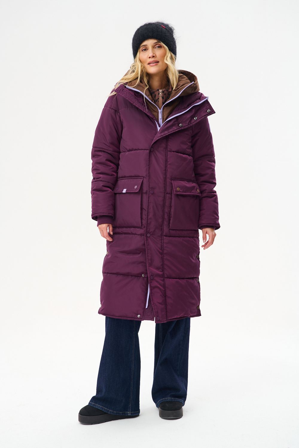 Downtown Dusk Long Winter Jacket