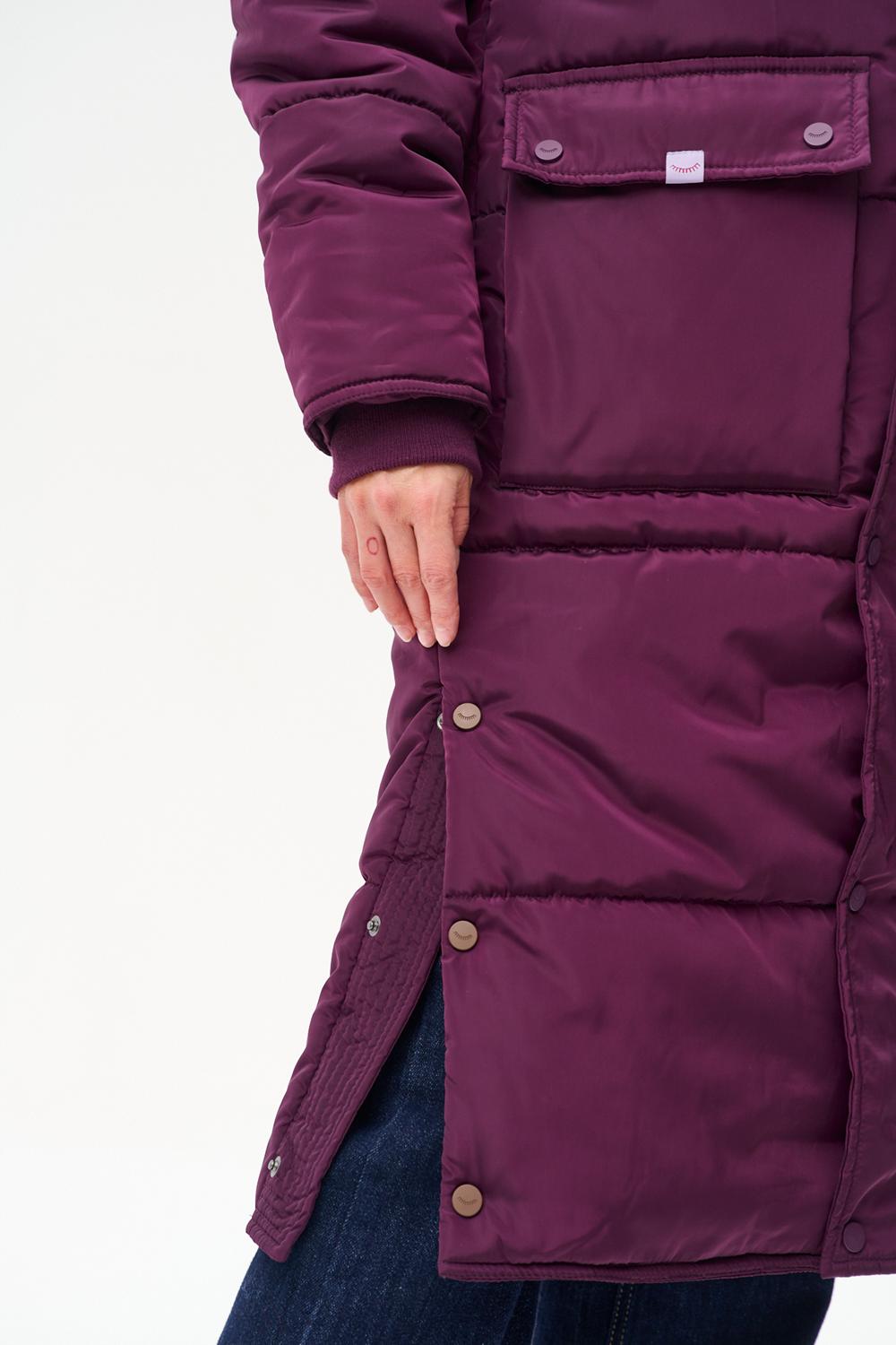 Downtown Dusk Long Winter Jacket