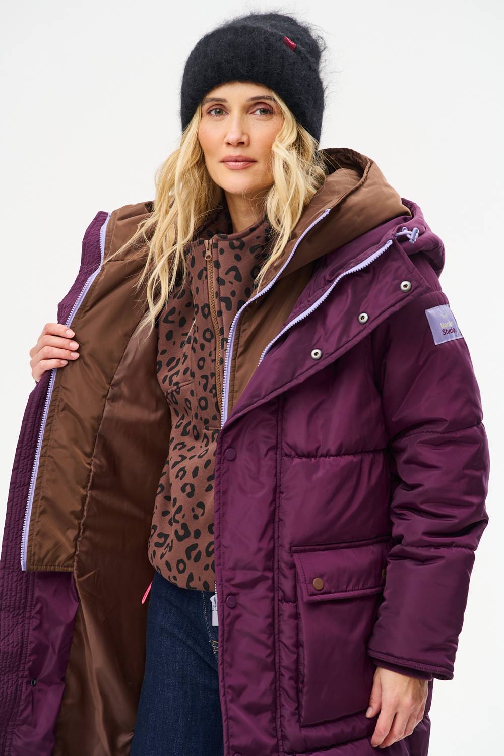 Downtown Dusk Long Winter Jacket