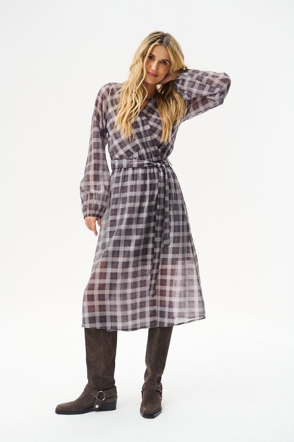 Quiet Countryside midi dress